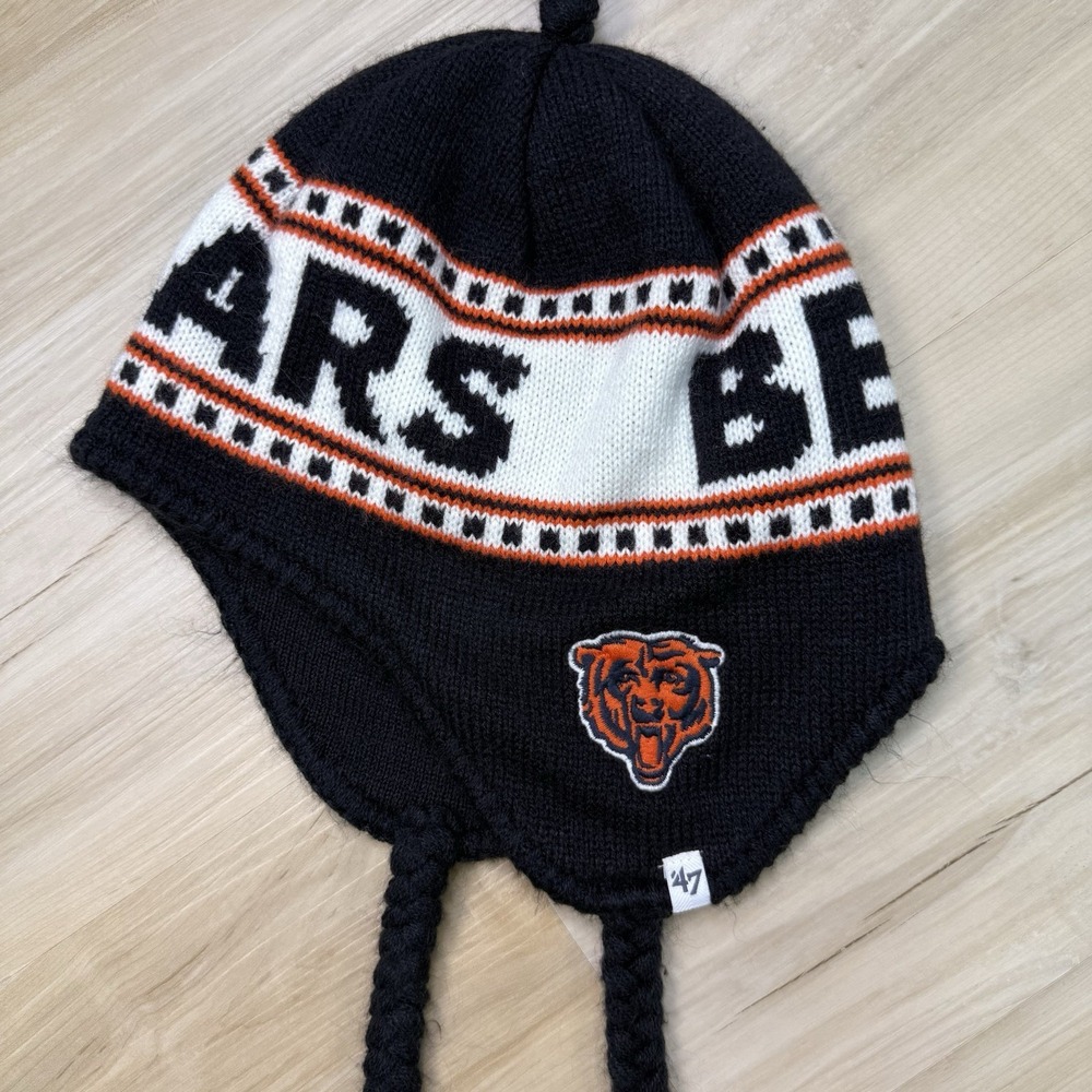 NFL 47 Brand Chicago Bears Beanie Blue One Size